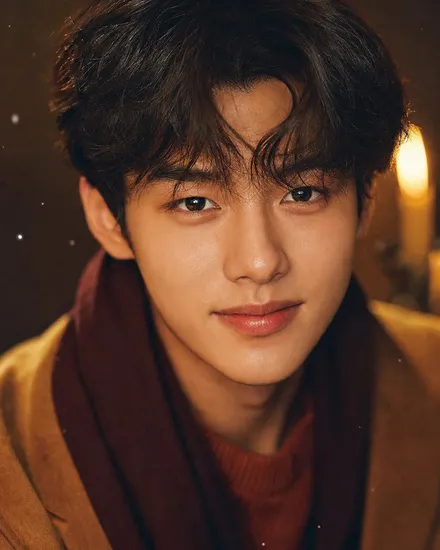 엠버 — 불꽃 soulmate portrait — a man